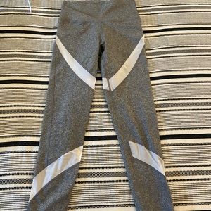 Aerie Play legging with mesh detailing